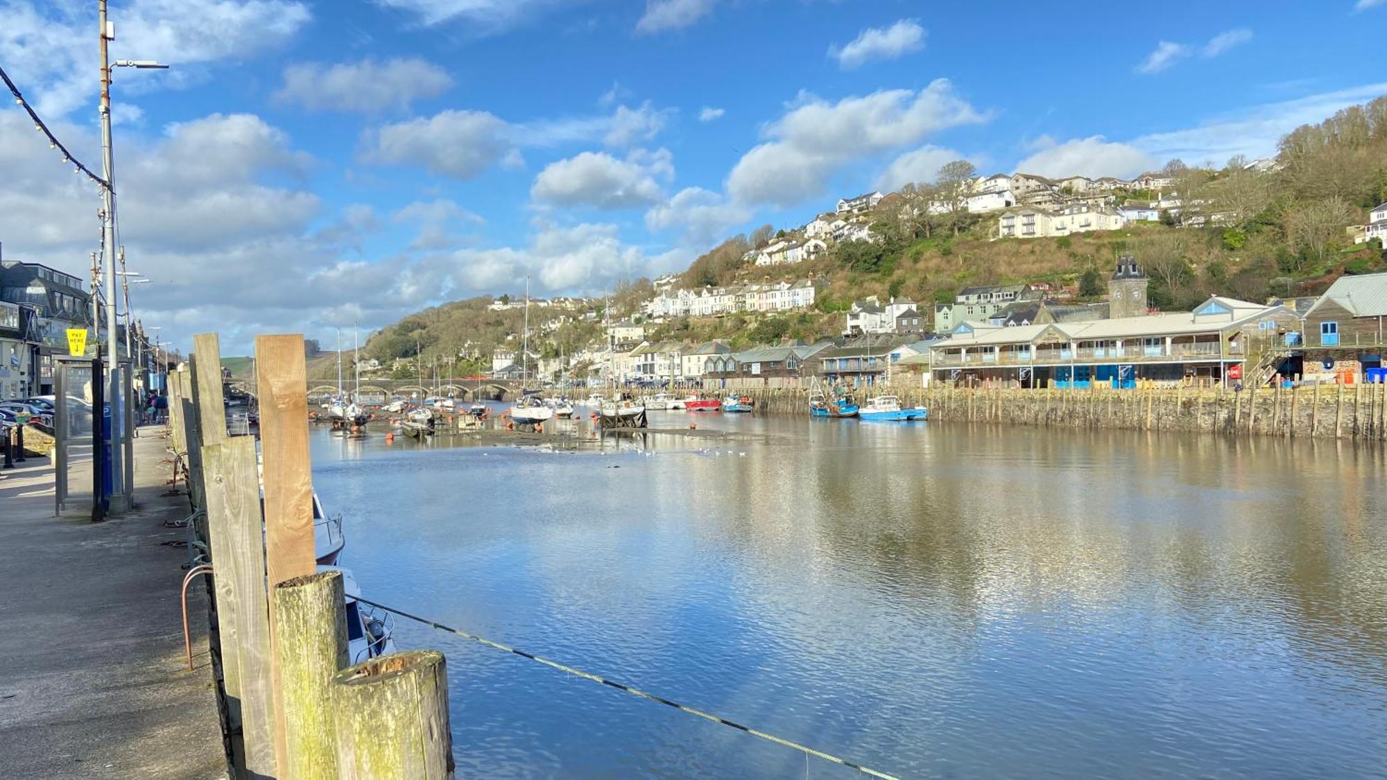 Looe With A View - Entire Apartment With Free Allocated Parking Exterior foto